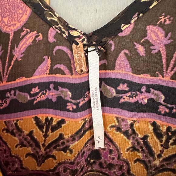 Free People Size Small Leona Slit Leg Sleeveless Jumpsuit - Picture 3 of 11